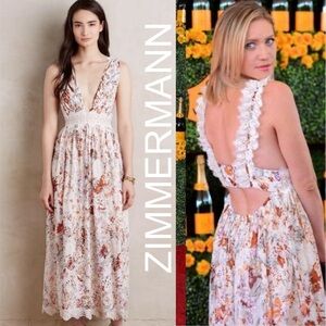 RARE Zimmermann Alchemy Flutter Dress Size 1 /US size 6